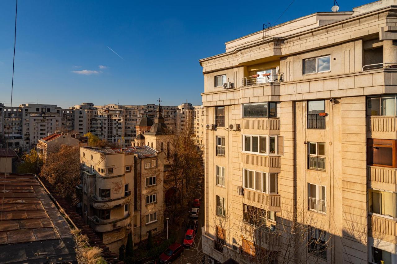 Апартаменты Golden View - Breathtaking Location In Бухарест Экстерьер фото